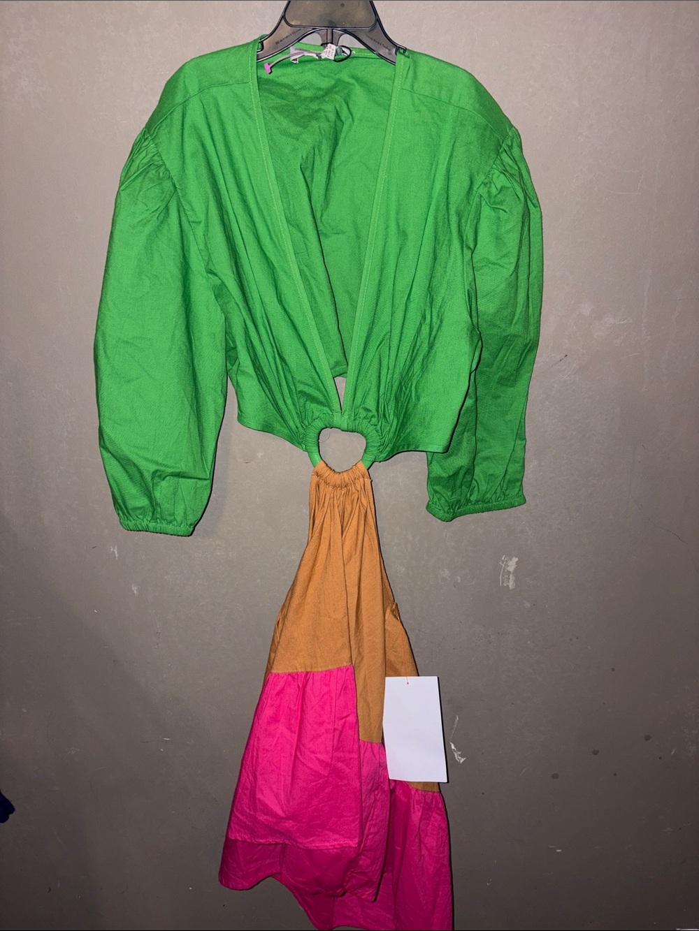 Watermelon heart mini dress
